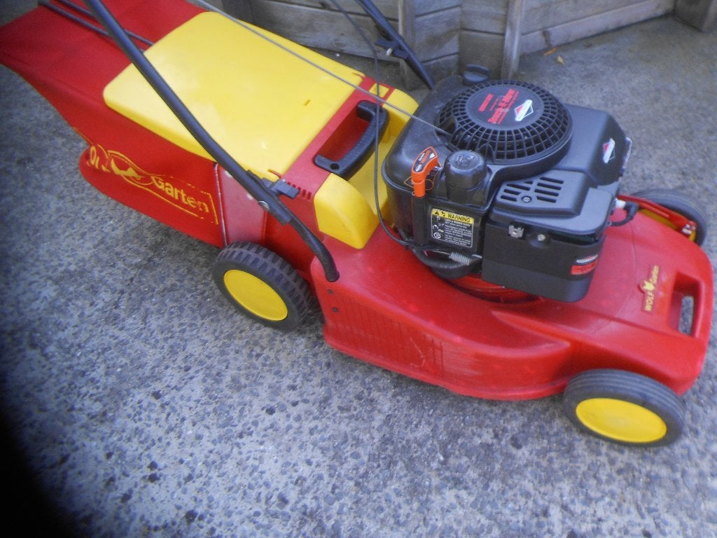 tondeuse  Auto-Tractee  WOLF 5CV démarrage automatique, WOLF Garten, Comme neuf, Enlèvement, Moins de 90 cm