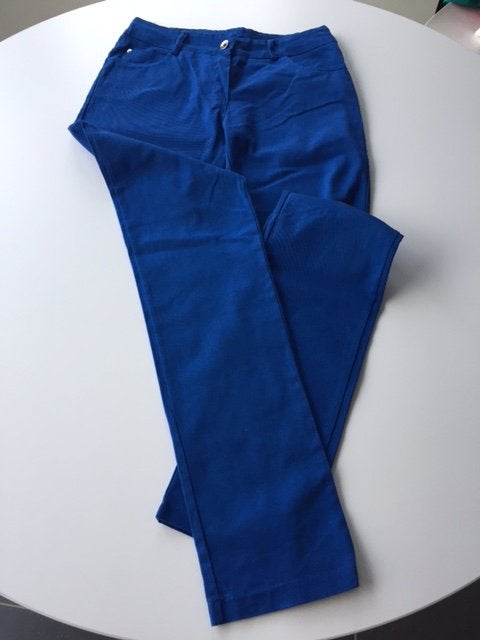 Broek 36 / Terra di Siena, Vêtements | Femmes, Taille 36 (S), Comme neuf, Longs, Bleu
