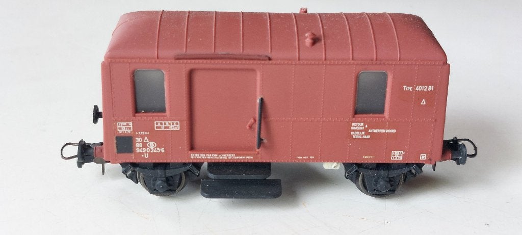SNCB/NMBS DACKER WAGON U SERVICE ANTWERPEN*HO*DC, Autres marques, Analogique, Wagon, Envoi