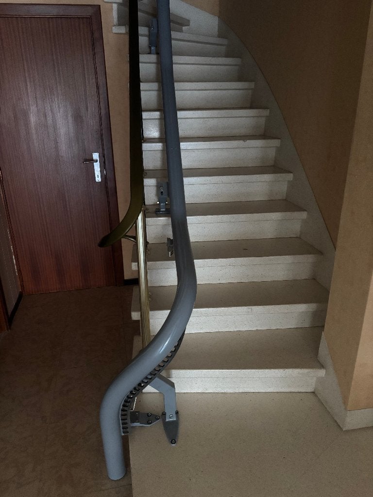 traplift, Diversen, Trapliften, Gebruikt, Met bocht, Ophalen