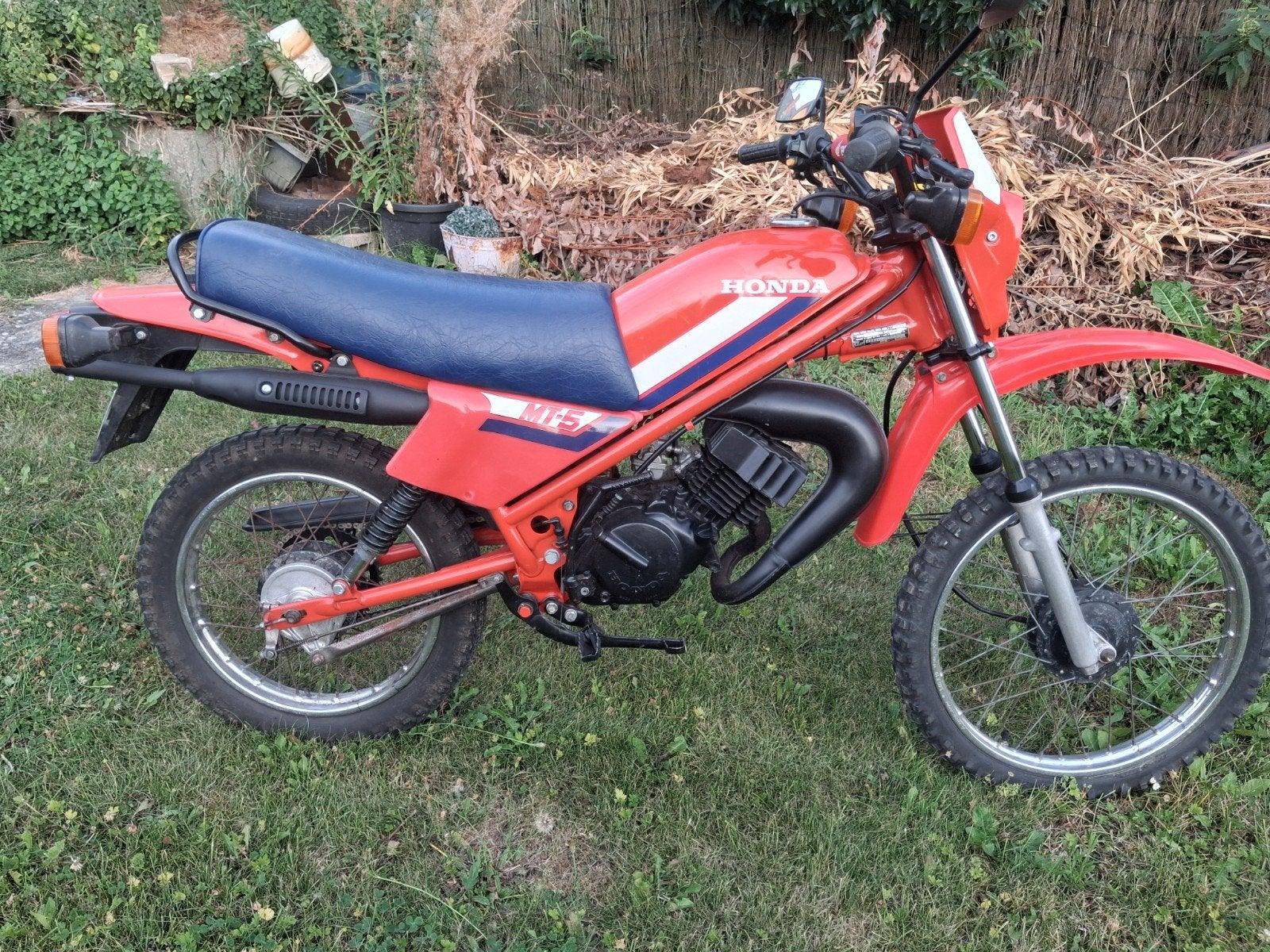 Honda Mt5 bwj 87 met papieren., Fietsen en Brommers, Brommers | Honda, Ophalen, Gebruikt, Klasse B (45 km/u), MT