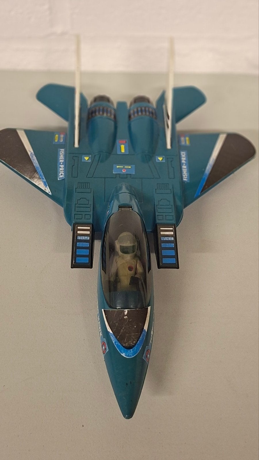 Jet Fisher-Price Adventure People « Turbo Hawk » (1982), Collections, Enlèvement ou Envoi, Utilisé