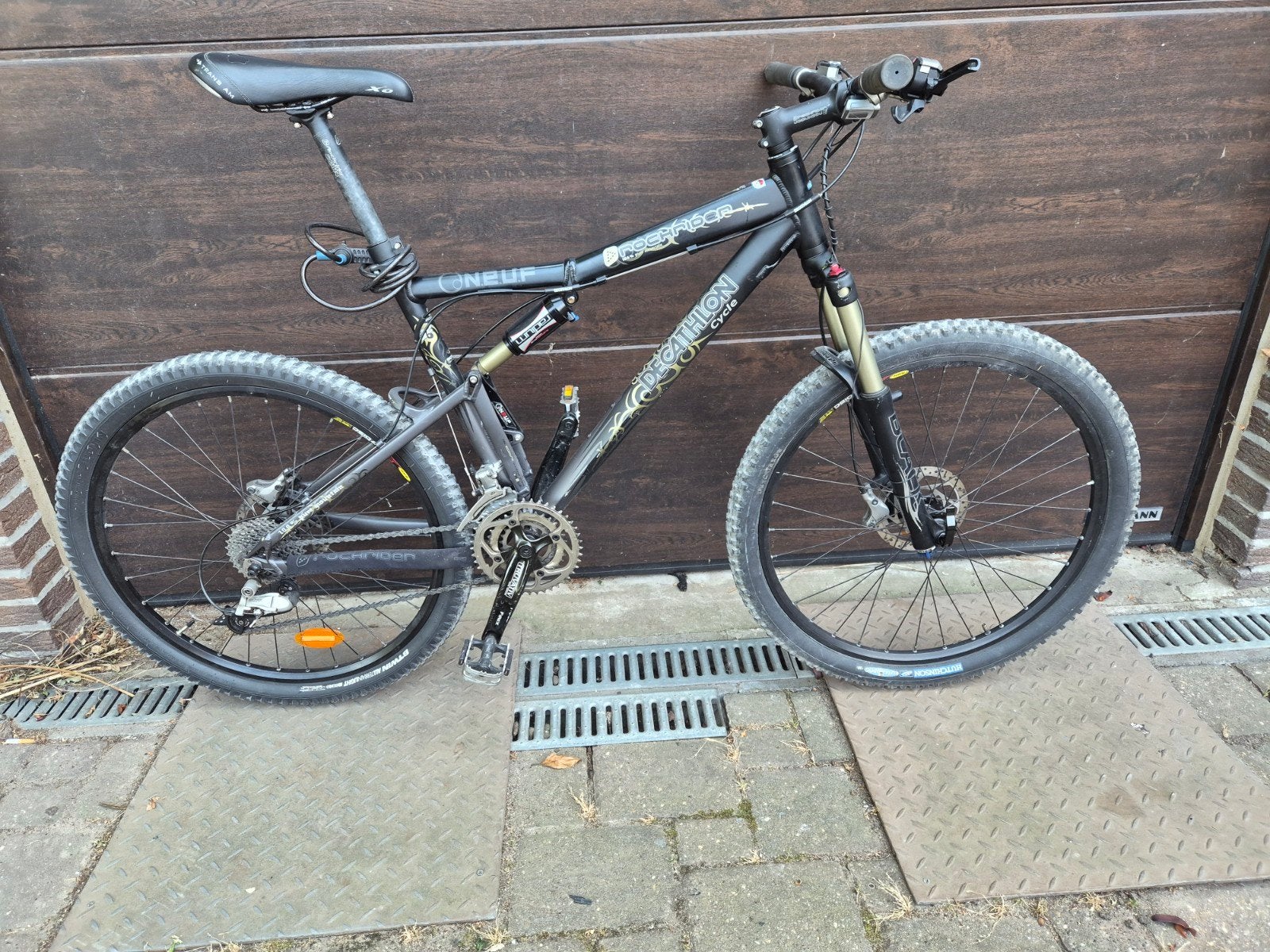 mtb DECATHLON full suspension, Fietsen en Brommers, Zo goed als nieuw, Schijfrem, Ophalen, Overige merken