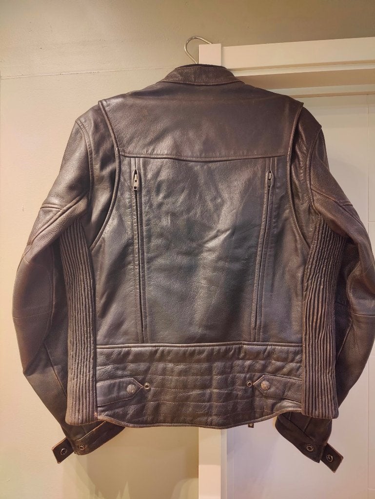 Gilet de moto en cuir Hein Gericke taille S, Enlèvement, Seconde main, Manteau | cuir, Hein gericke