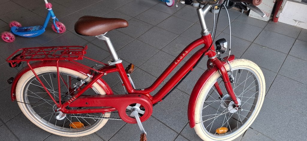 Meisjesfiets 20 inch, Fietsen en Brommers, Ophalen, Versnellingen, Zo goed als nieuw, B'twin