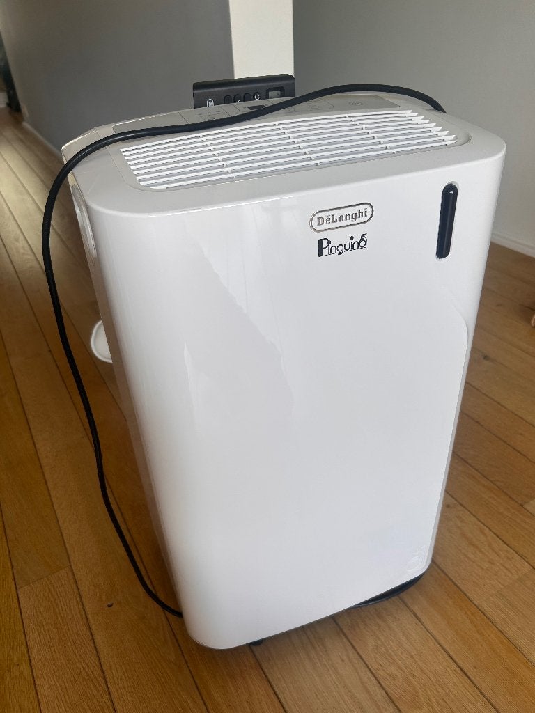 Climatiseur Portable Pinguino Delonghi, Refroidissement et Déshumidification, Moins de 60 m³, Enlèvement, Utilisé