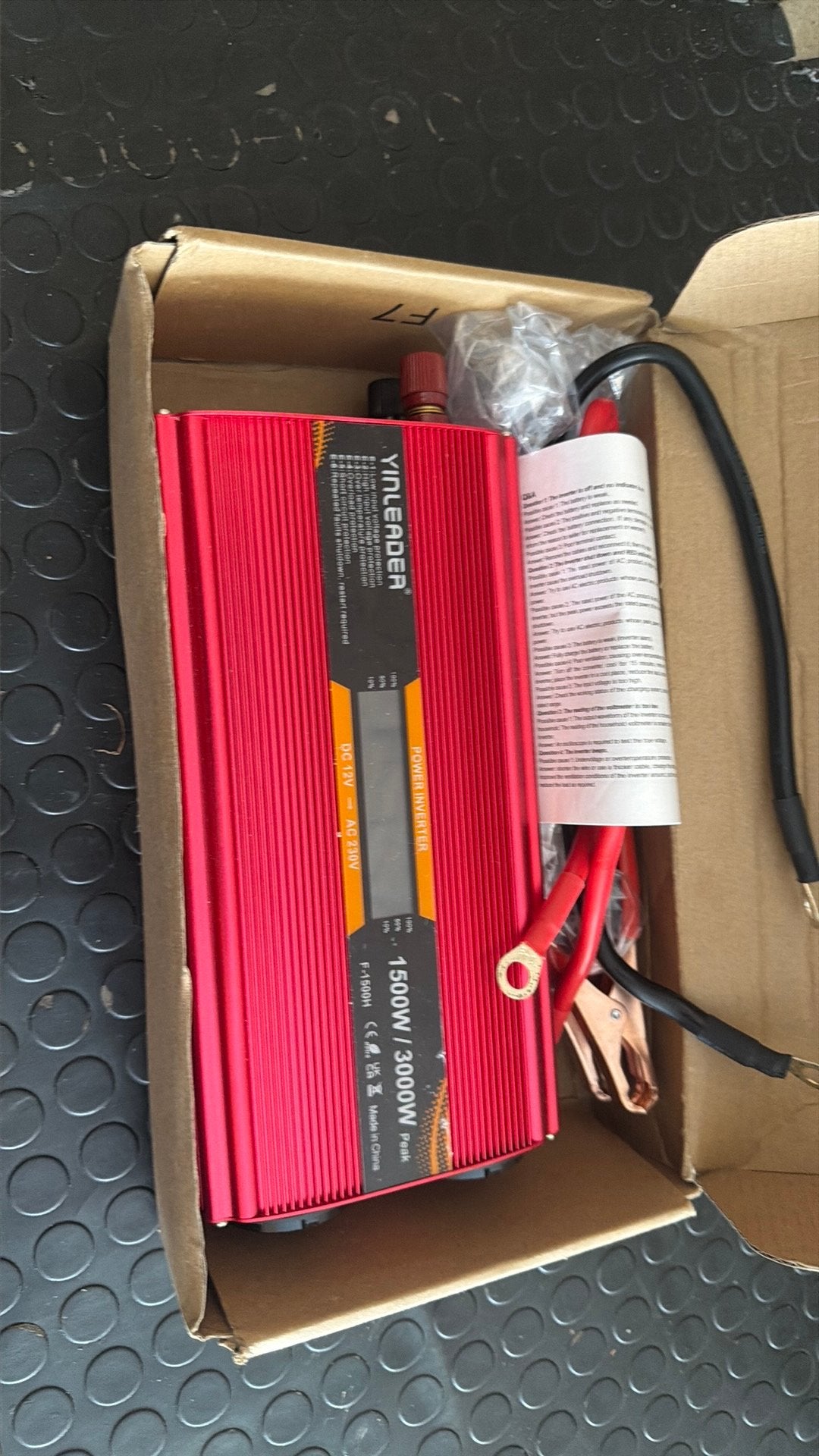 Power Inverter 12V 220V 1500W/3000W Voltage Converter, Ophalen, Nieuw