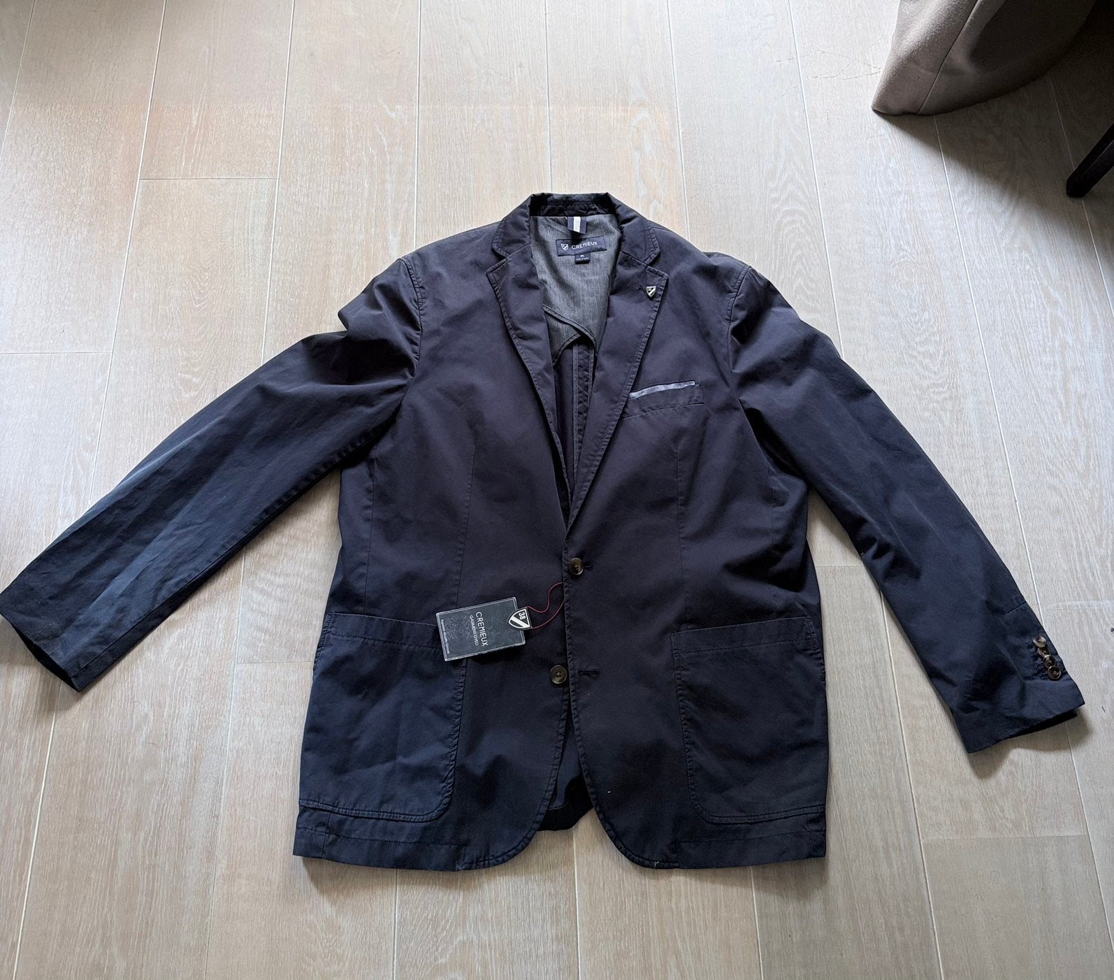Veste pour homme - CREMIEUX, Enlèvement ou Envoi, Neuf, Taille 56/58 (XL), Bleu