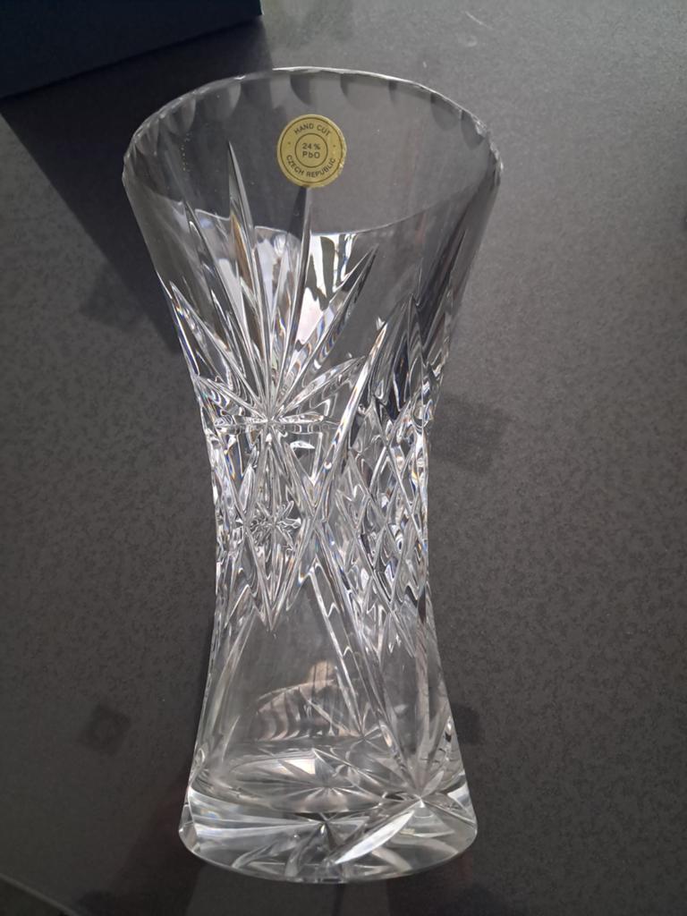 Vaas 20cm Bohemia Crystal model 80029, Ophalen