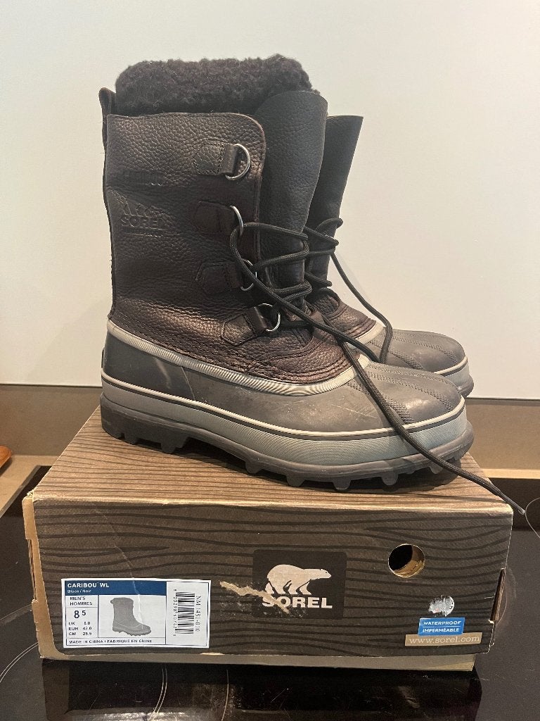 GERESERVEERD- Sneeuwschoenen (snowboots) Sorel maat 42, Ophalen of Verzenden, Zo goed als nieuw, Schoenen