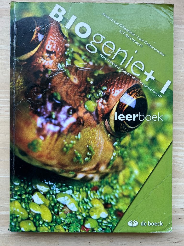 Biogenie +  1, Ophalen, Gelezen, ASO, Biologie