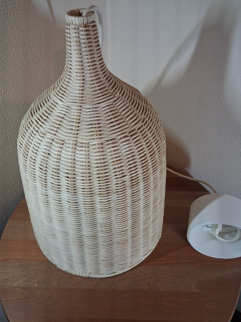 Rieten hanglamp Nieuw, Ophalen, Nieuw, Overige fittingen, Modern