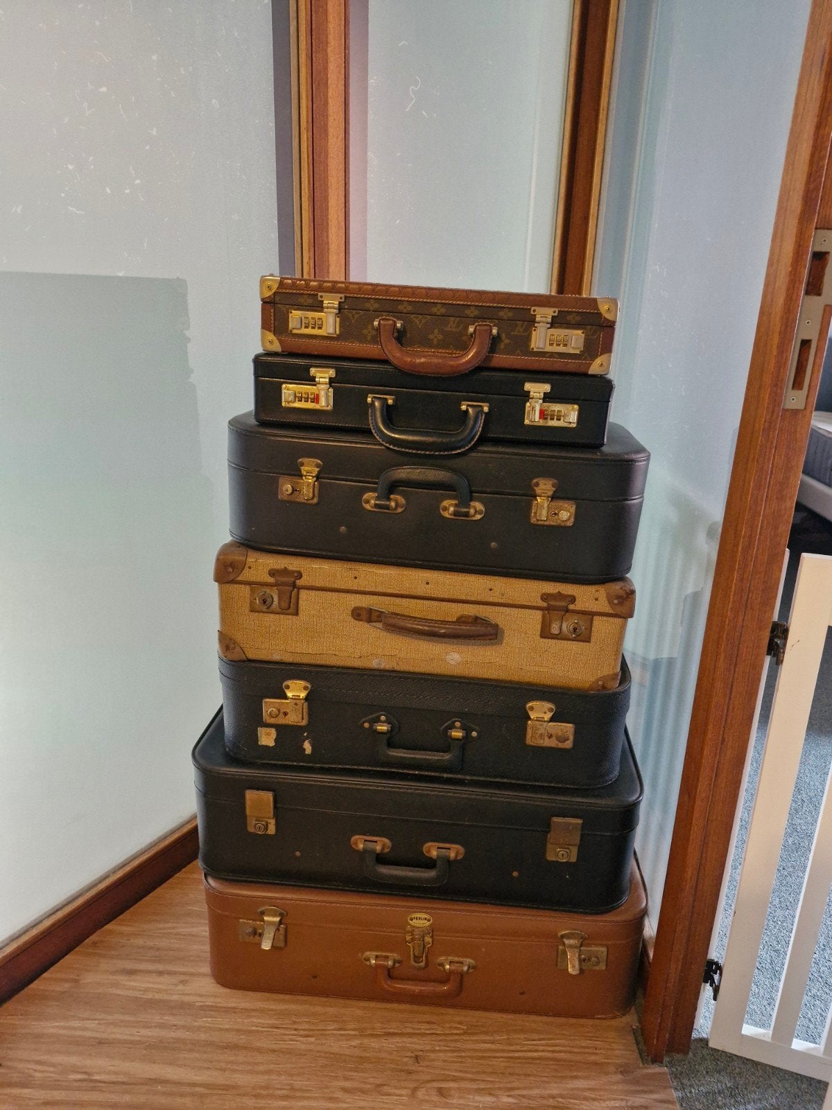 Vintage kofferset, Handtassen en Accessoires, Ophalen