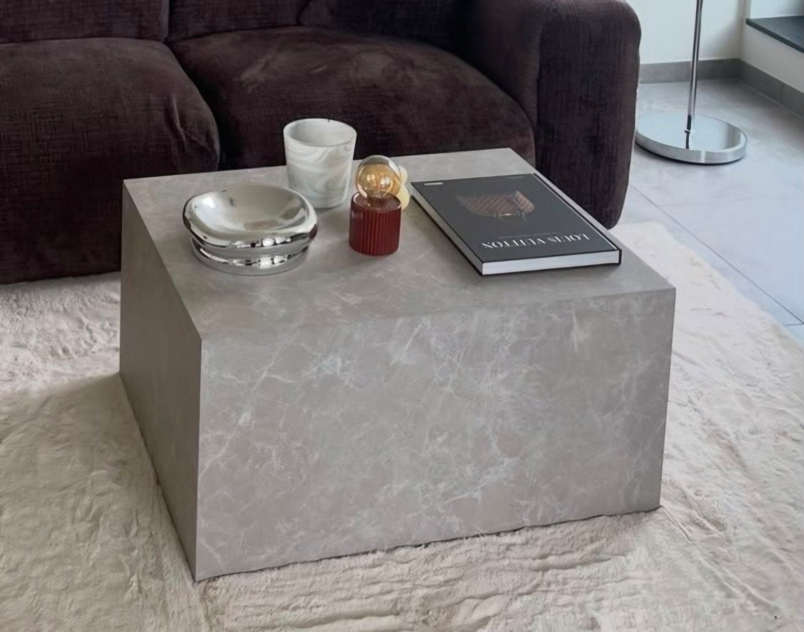 Marmerlook Salontafel, Huis en Inrichting, Tafels | Salontafels, Ophalen