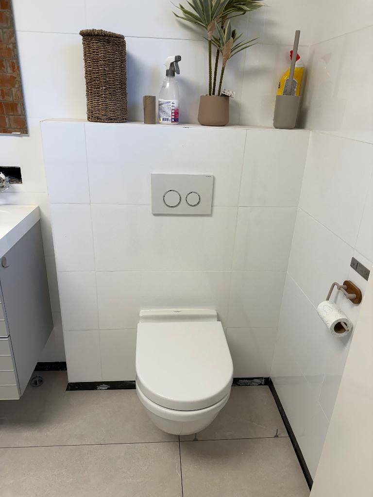 WC inbouw Geberit, Doe-het-zelf en Bouw, Ophalen, Gebruikt, Steen, Toilet