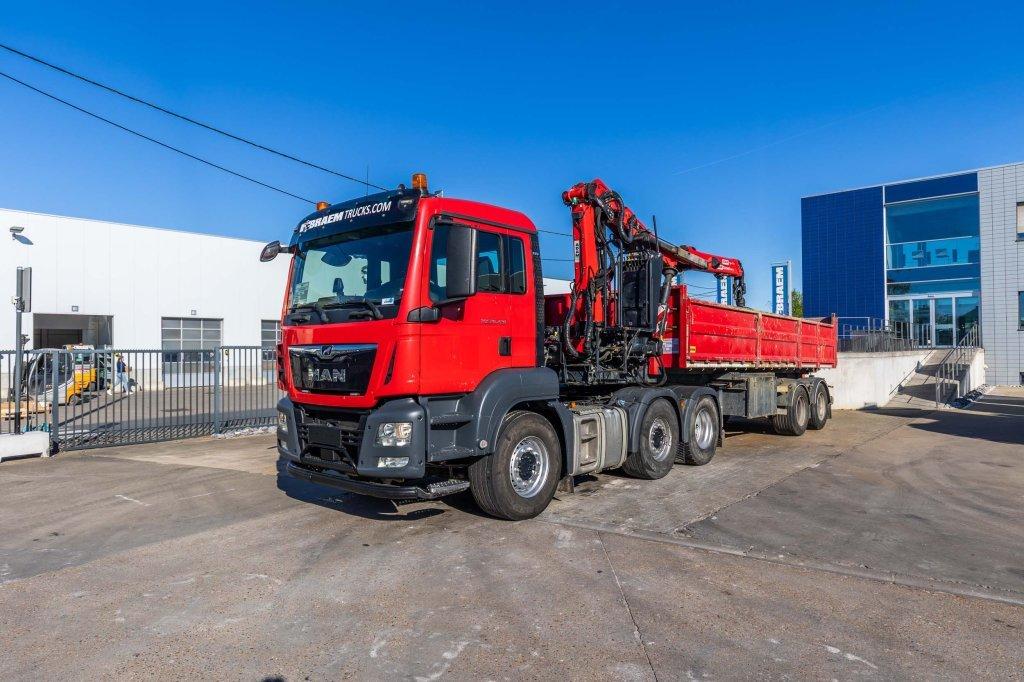 MAN TGS 26.420 BLS-6x2/4+ EPSILON Q200Z, Autos, Camions, Rouge, Achat, Euro 6, Entreprise
