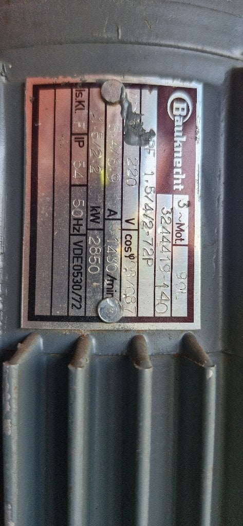 elektromotor, Doe-het-zelf en Bouw, Ophalen, Gebruikt, Elektromotor