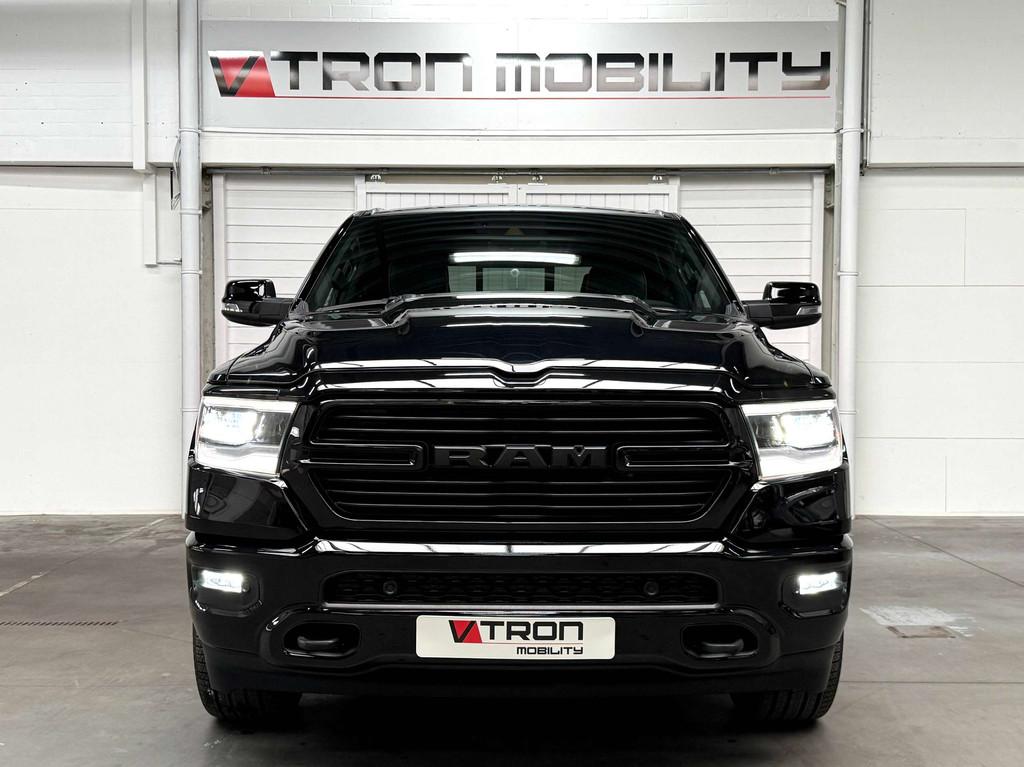 RAM 1500 LARAMIE LPG CAMERA*LED*CC*CARPLAY*LEDER COOLING/HEA, Auto's, Automaat, 4 deurs, Gebruikt, Zwart