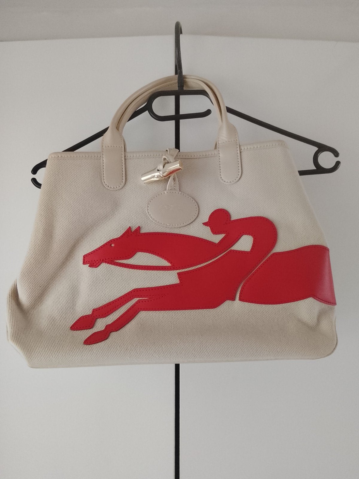 Sac Longchamp, Bijoux, Sacs & Beauté, Sacs | Sacs à bandoulière, Enlèvement, Beige, Cuir