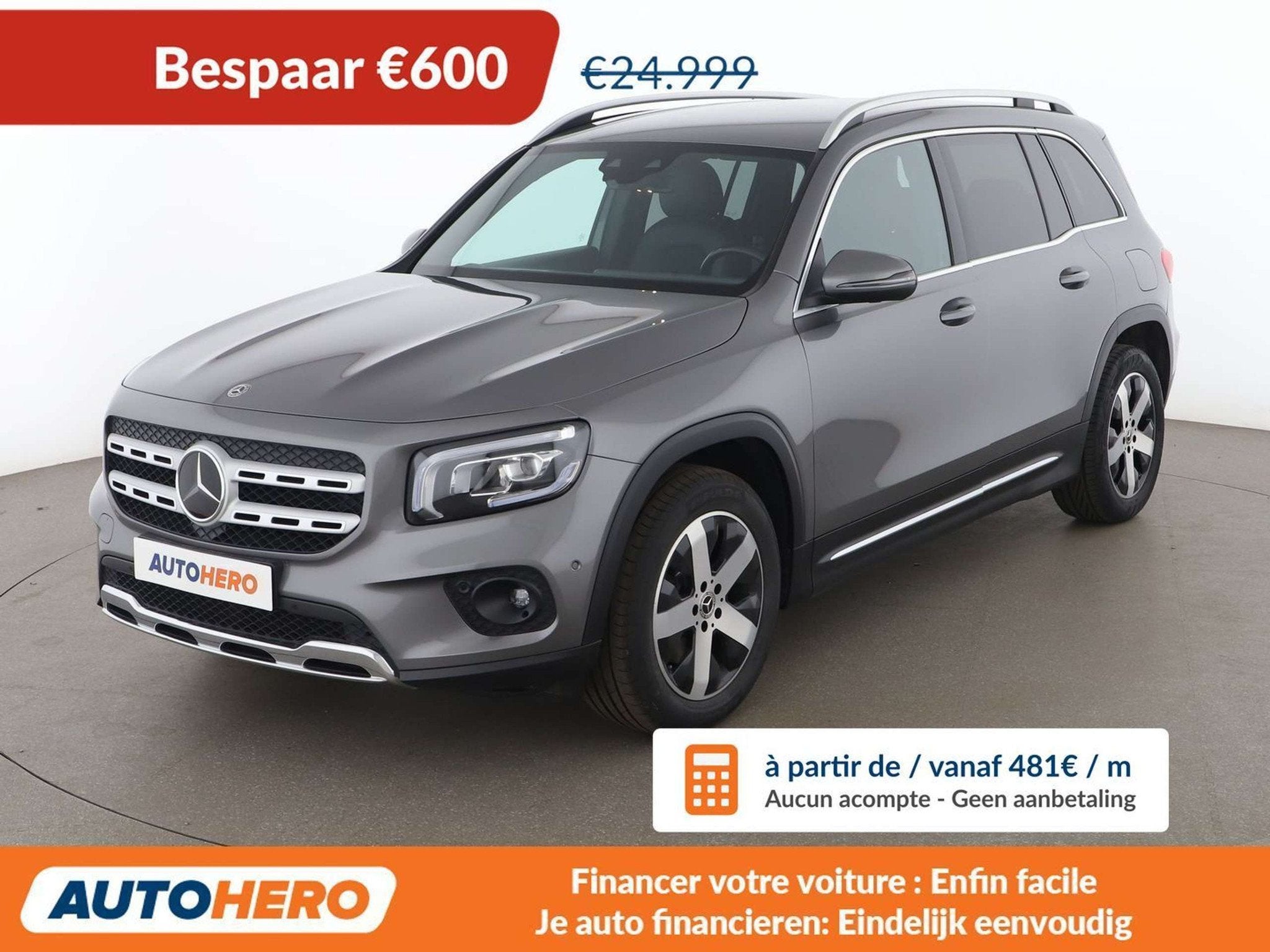 Mercedes-Benz GLB 200 GLB 200 d Progressive (bj 2021), Auto's, Leder, 5 deurs, GLB, 150 pk