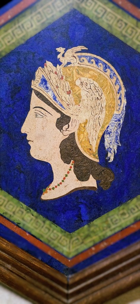 Stenen paneel in kader., Antiek en Kunst, Ophalen of Verzenden