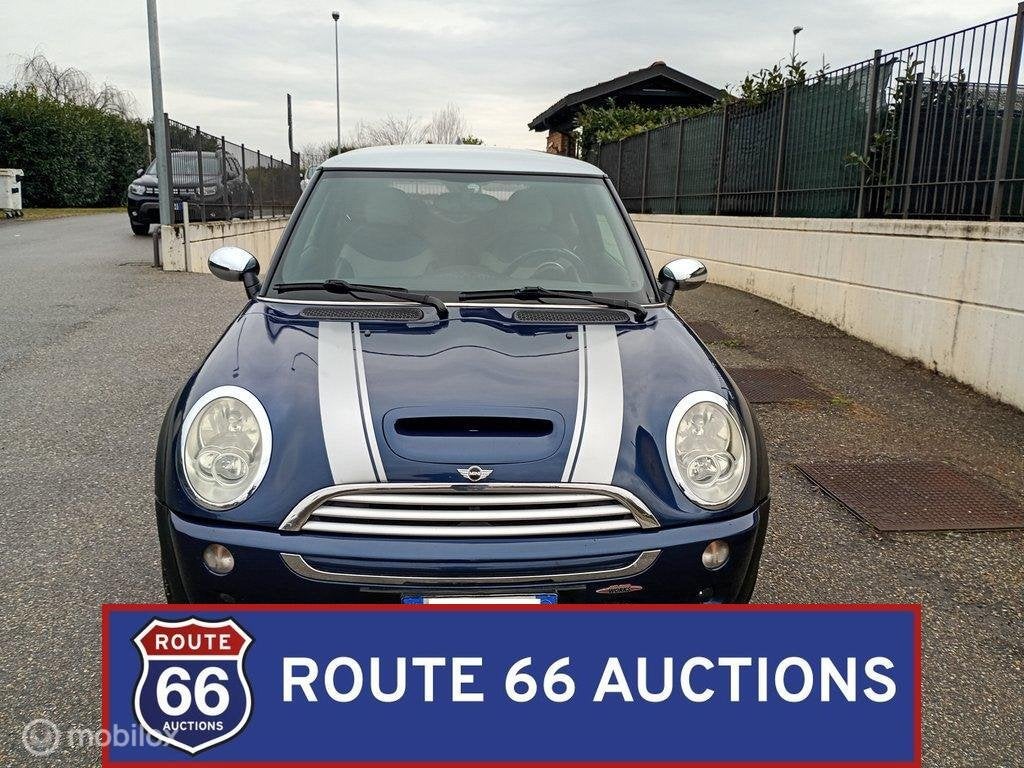 Mini Cooper S | 2006 | Route 66 Auctions, Auto's, Mini, Gebruikt, Zwart, Bedrijf, Handgeschakeld