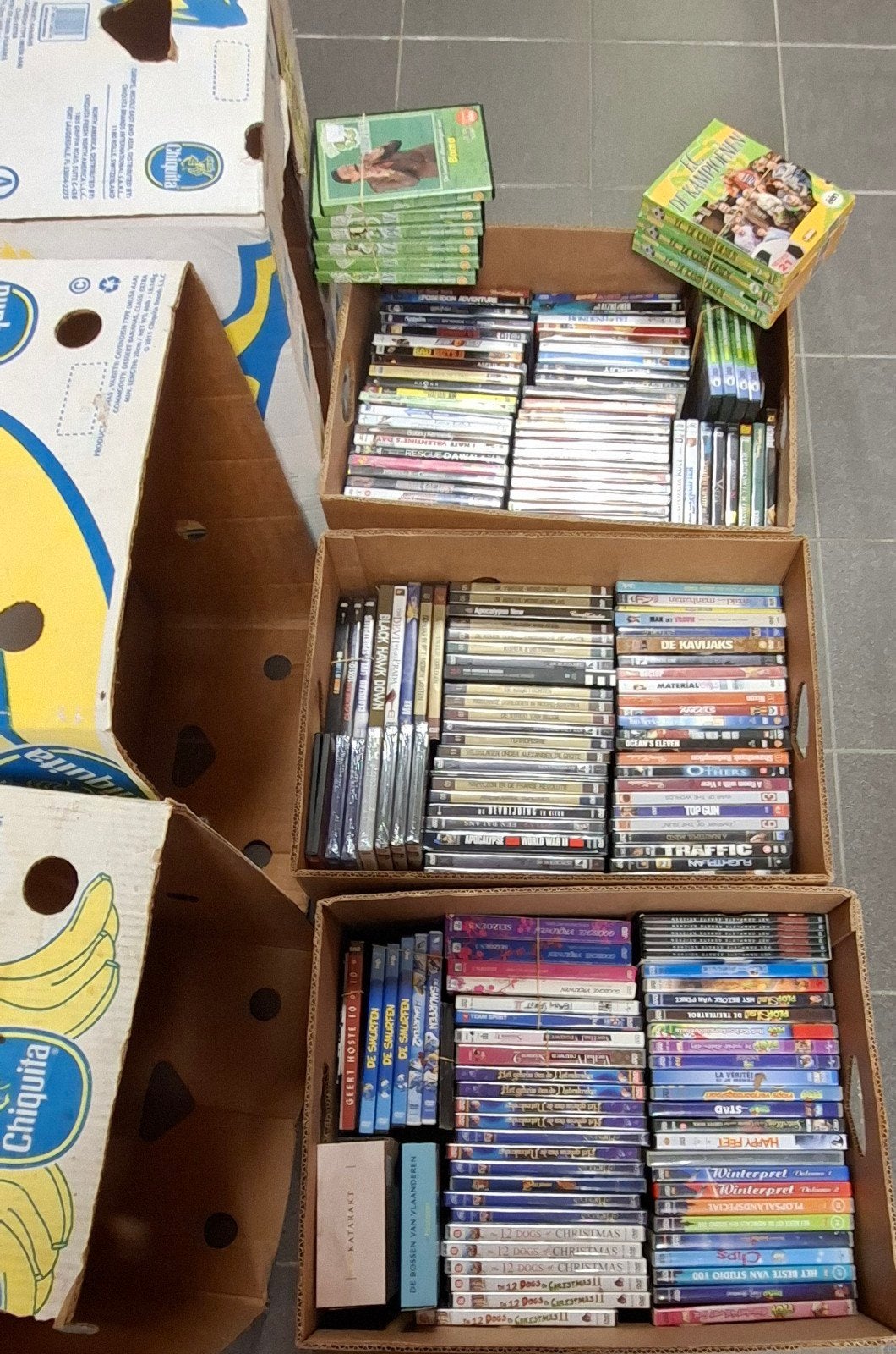lot dvd's, Ophalen