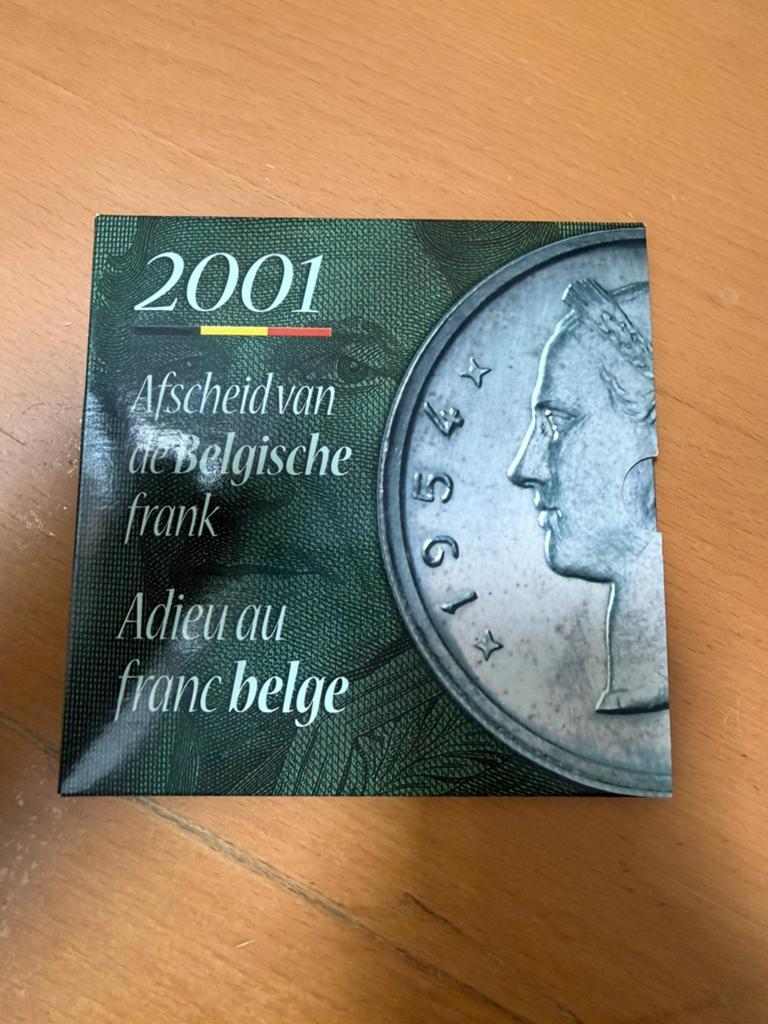 Set Fleur de coin officiel Belgique 2001, Enlèvement ou Envoi, Série