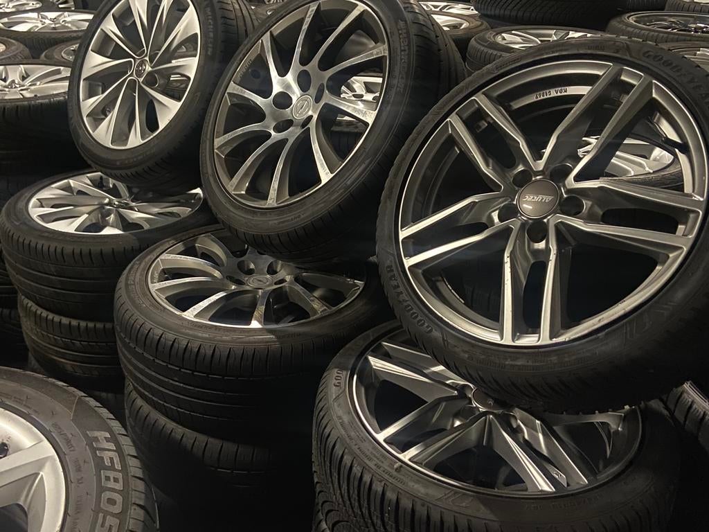 Garage-opruiming – Opel velgen te koop, Auto-onderdelen, Banden en Velgen, Ophalen, 18 inch, Band(en)