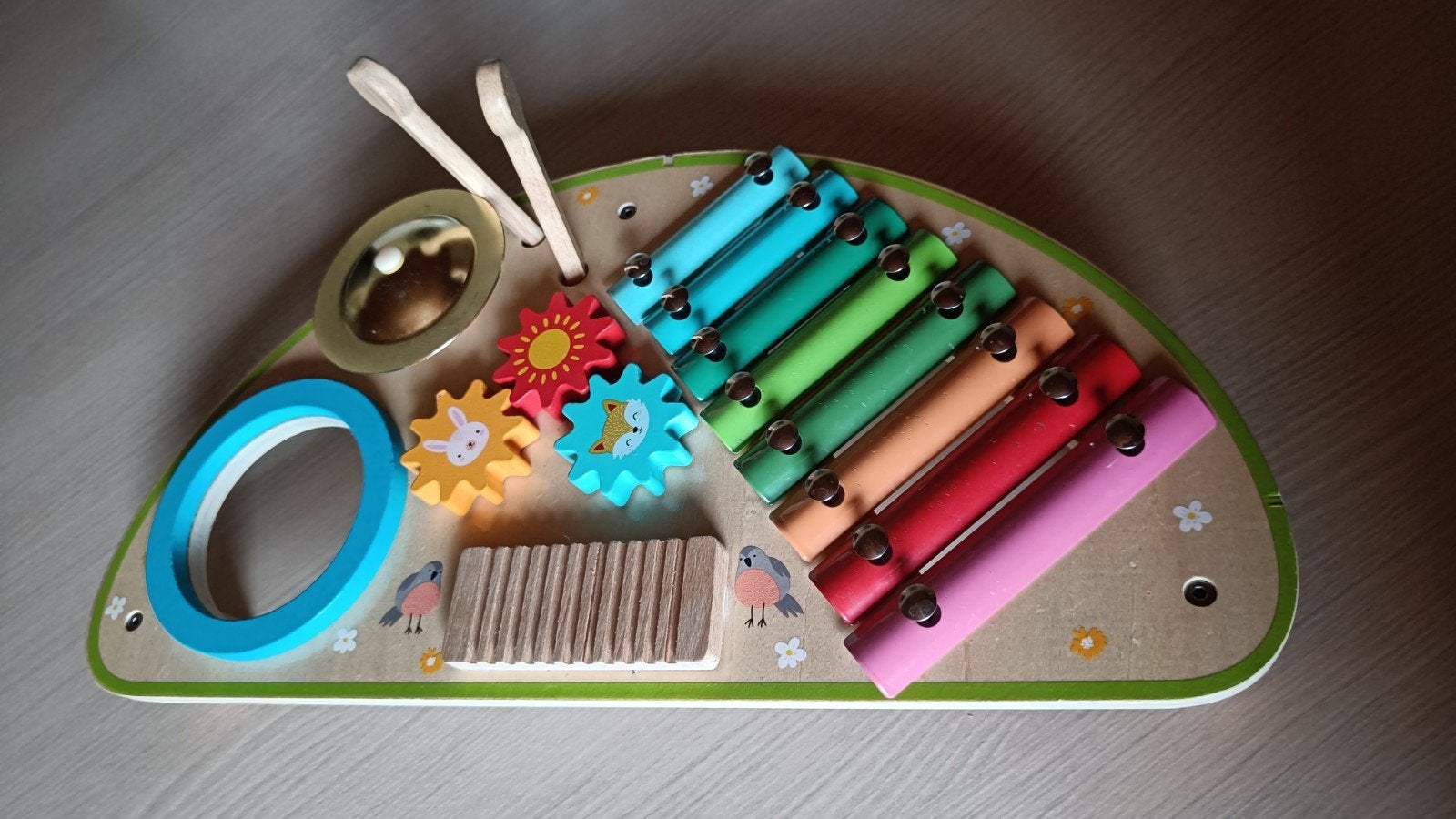 Houten muziektafel, Enfants & Bébés, Jouets | Jouets en bois, Enlèvement ou Envoi
