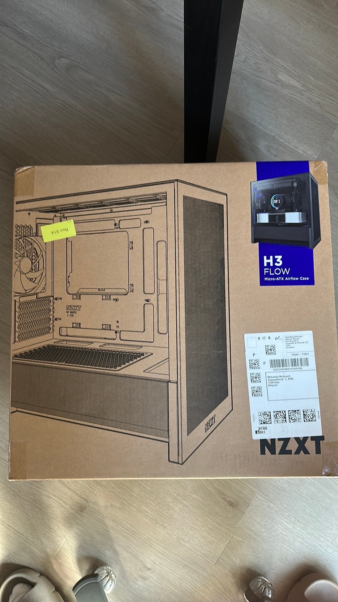 NZXT H3 Flow - New, Informatique & Logiciels, Enlèvement, Neuf