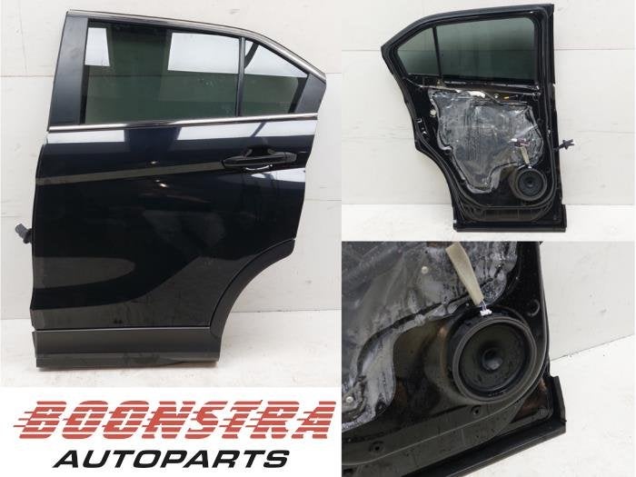 Portier 4Deurs links-achter van een Mitsubishi Eclipse (X42A, Gebruikt, -, Deur, -