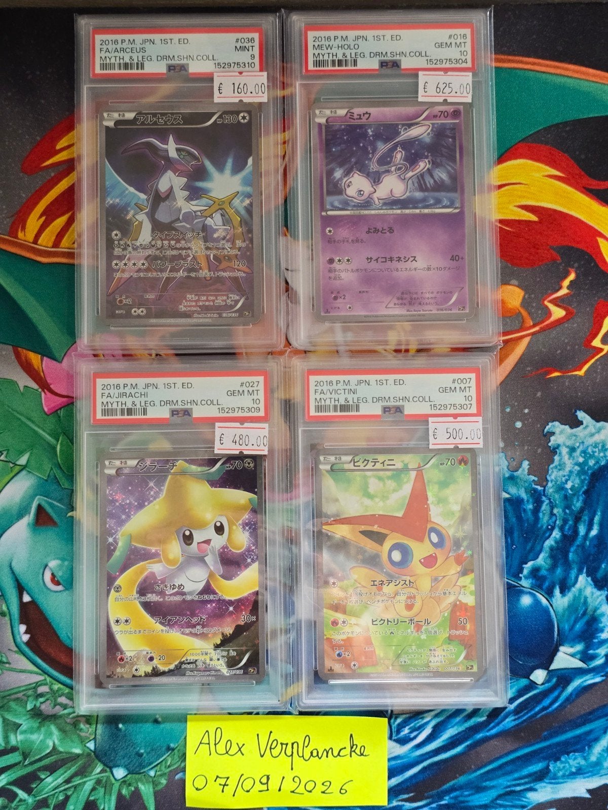 PSA Slabs, Enlèvement ou Envoi, Comme neuf, Cartes en vrac, Foil