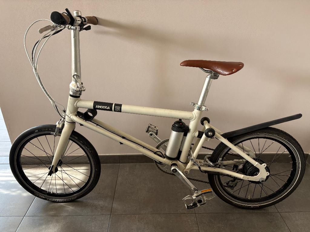 Ahooga Pedelec Ebike - vouwfiets electrisch, Vélos & Vélomoteurs, Vélos | Vélos pliables, Comme neuf, Autres marques, 20 pouces ou plus