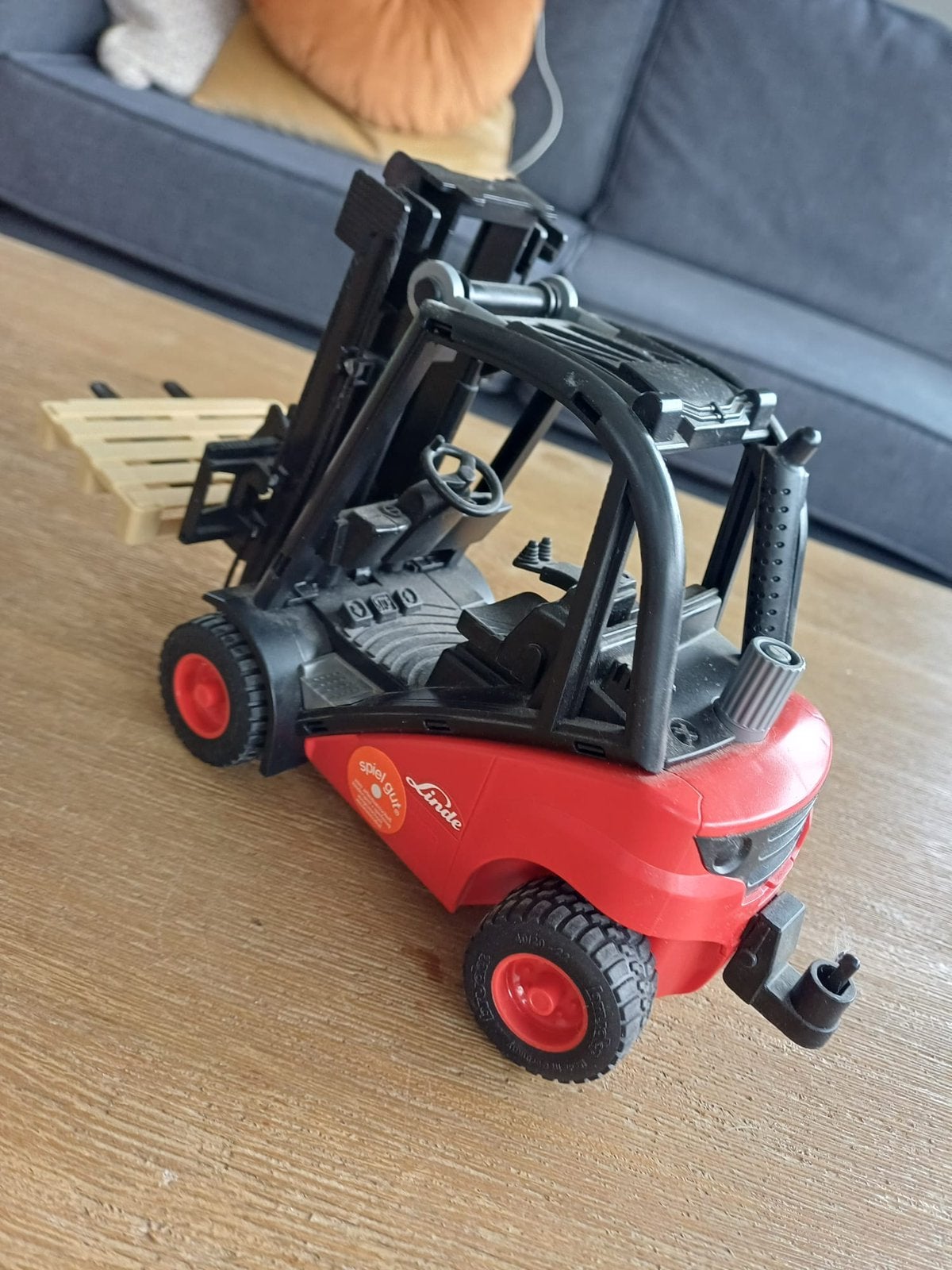 Bruder heftruck, Kinderen en Baby's, Ophalen of Verzenden, Zo goed als nieuw