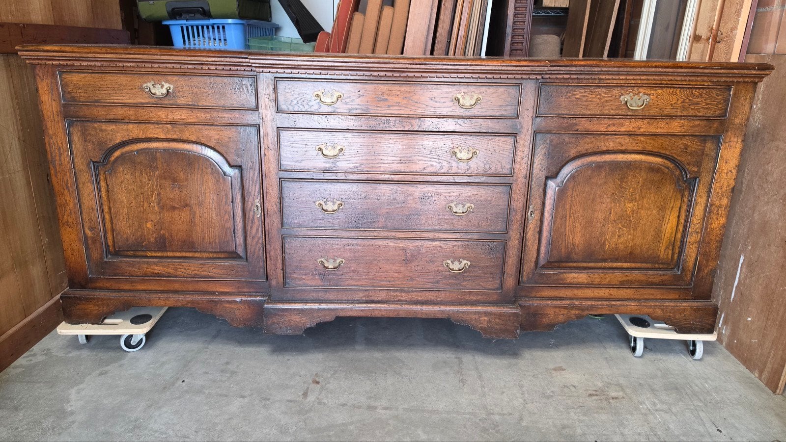 Commode, Maison & Meubles, 150 à 200 cm, Enlèvement, Chêne, Avec tiroir(s)