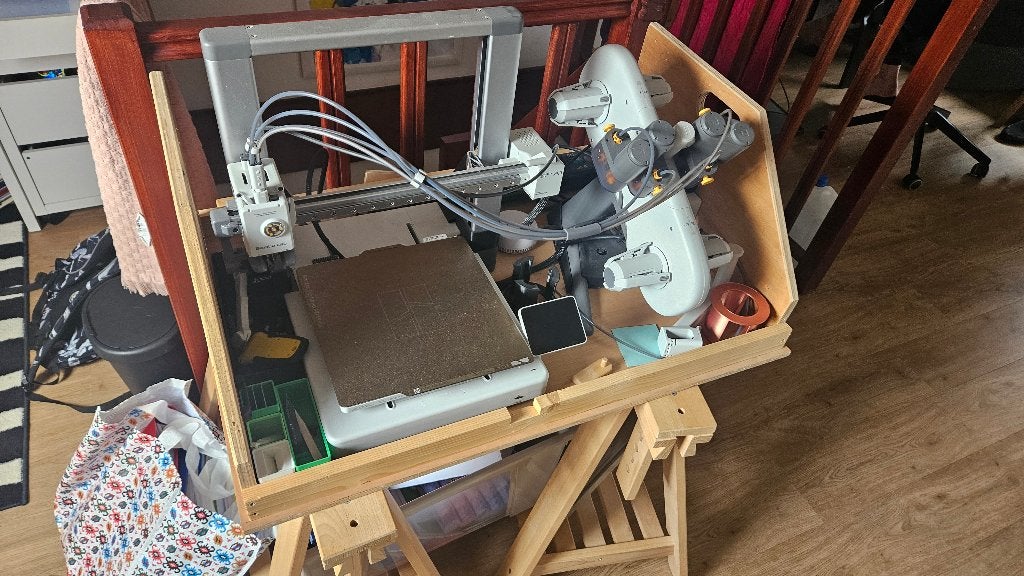 Bambu Lab A1 + AMS, Informatique & Logiciels, 3D Imprimantes, Wi-Fi intégré, Bambulab, Enlèvement, Utilisé