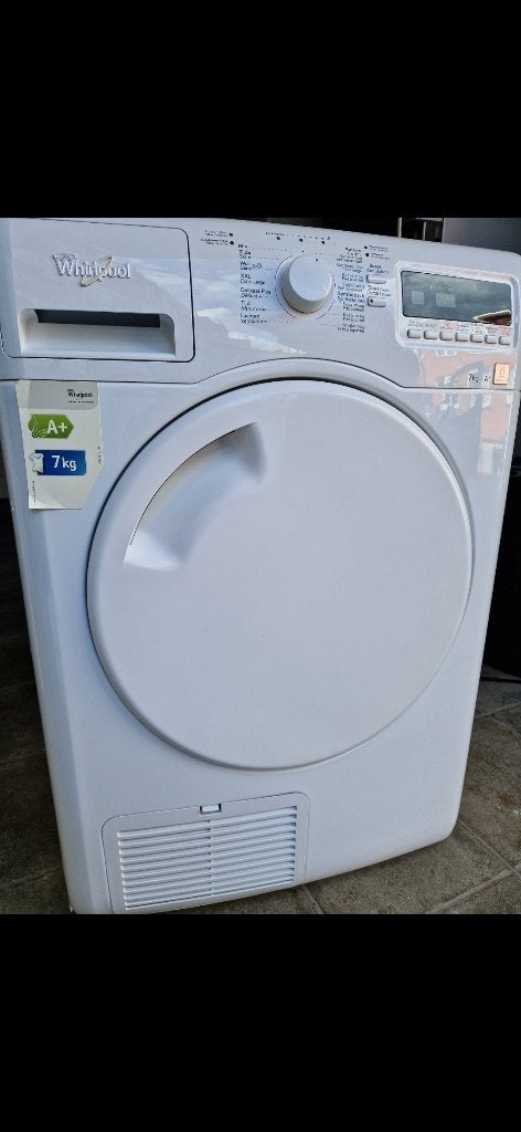 Sèche linge whirlpool 7kg A +, Enlèvement, Comme neuf, Chargeur frontal
