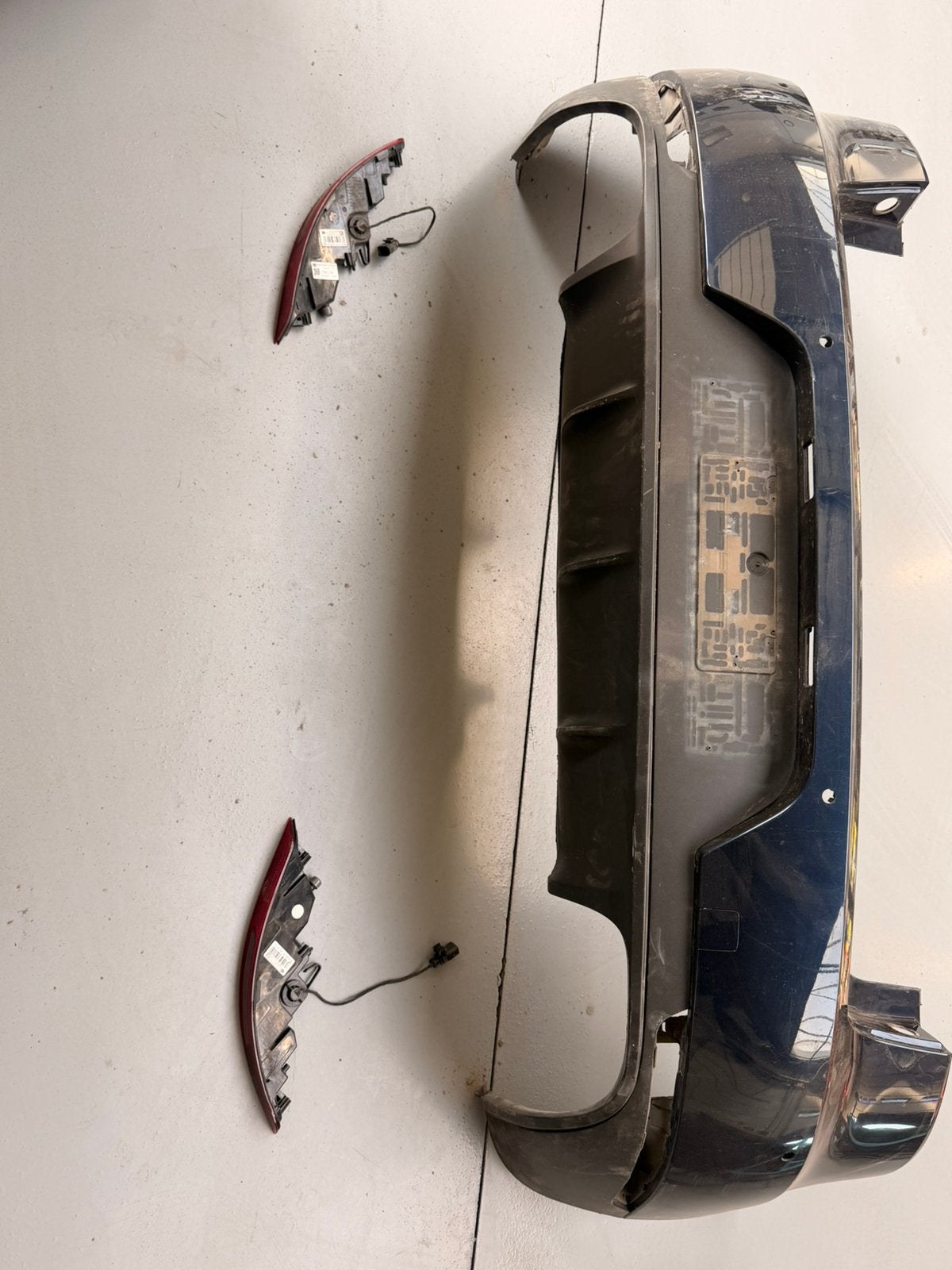 Pare-choc arrière PORSCHE  MACAN 2014- 2020, Ophalen, Achter, Porsche, Bumper