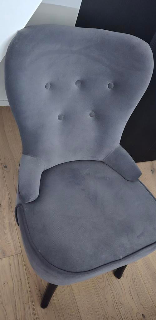 ZETEL, Maison & Meubles, Chaises de bureau, Comme neuf, Gris, Enlèvement