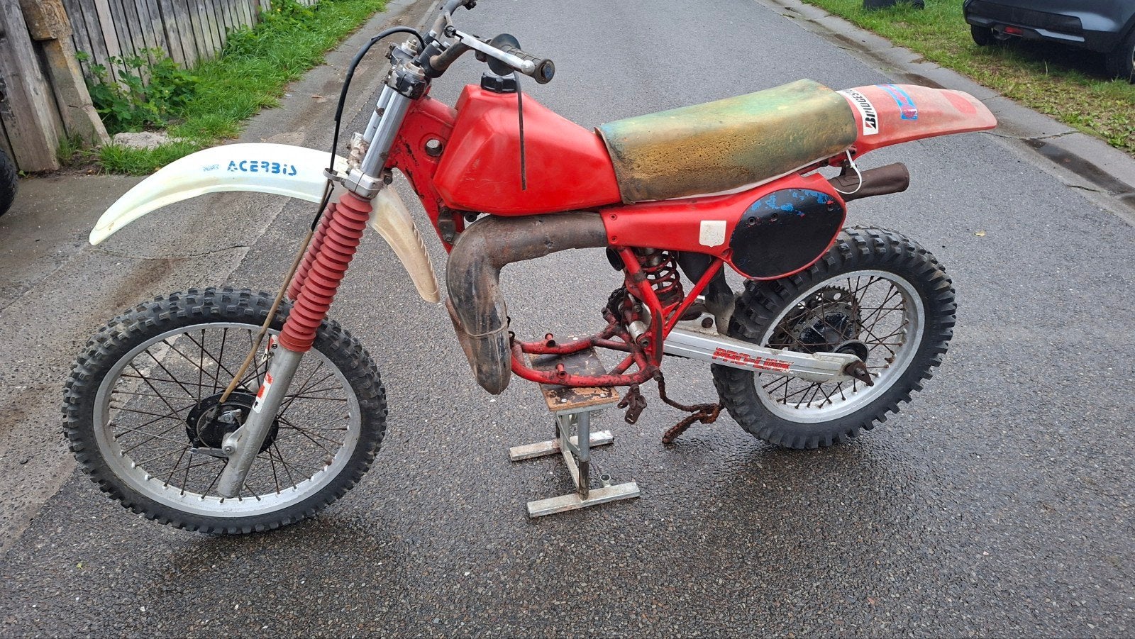 honda cr 450 1981 Elsinore sans moteur, Enlèvement
