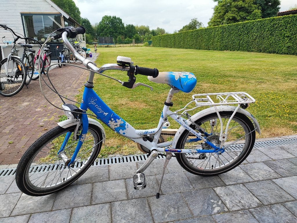 20 inch kinderfiets meisjes, Fietsen en Brommers, Gebruikt, Velgrem, Handrem, 20 inch