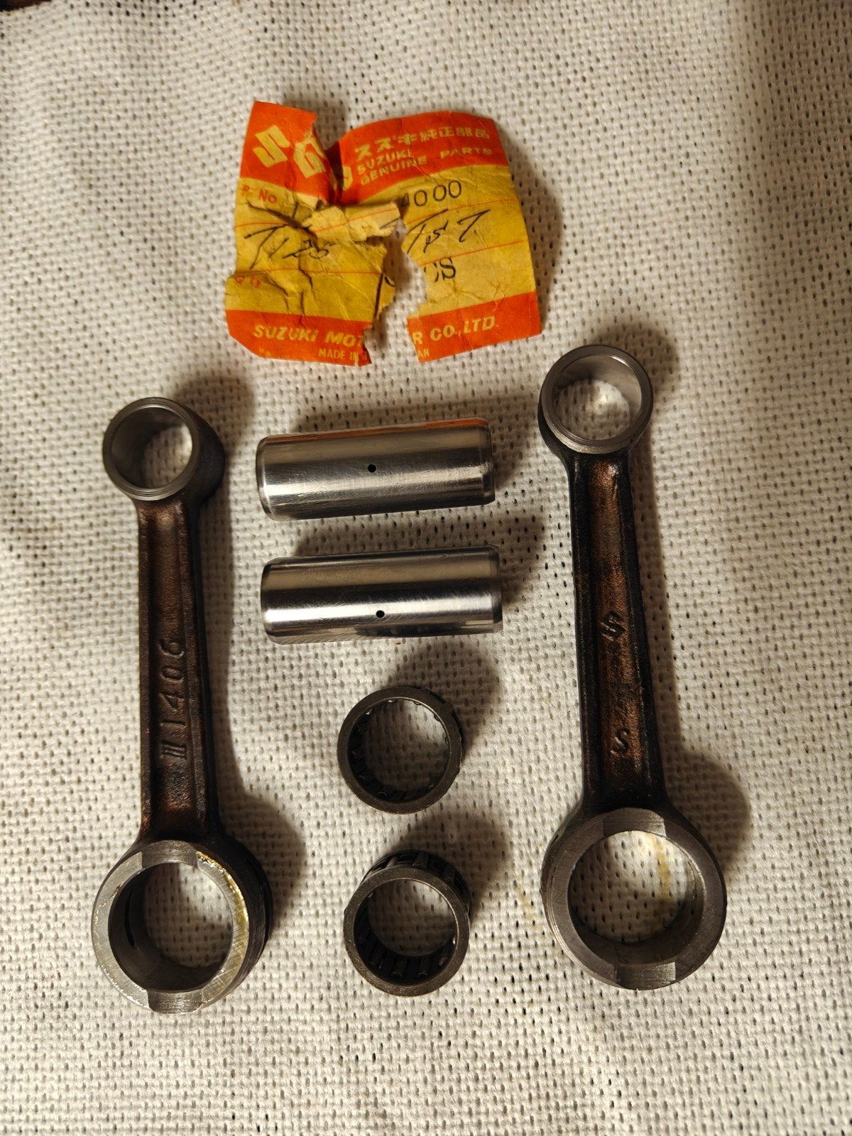 suzuki T125 drijfstang set, Ophalen of Verzenden, Nieuw