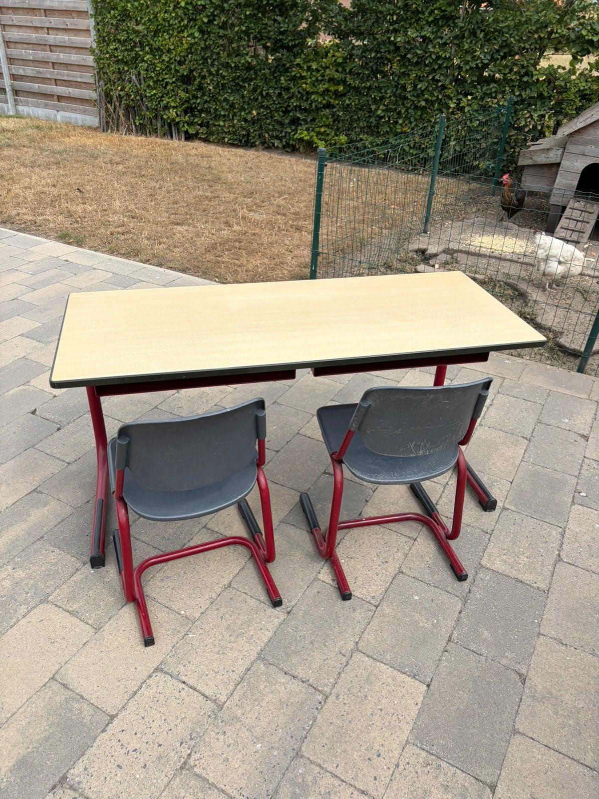 Schoolbank, Enlèvement, Utilisé, Table(s) et Chaise(s)