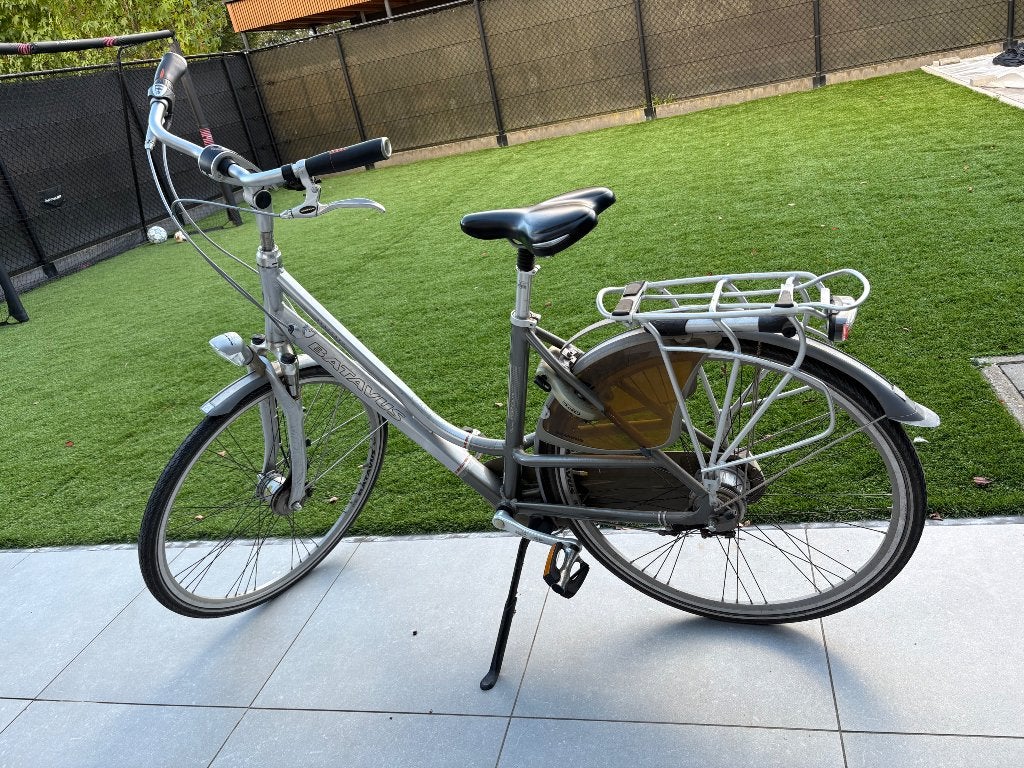 Damesfiets, Ophalen, Gebruikt