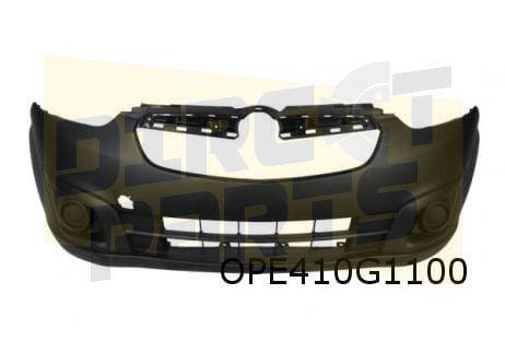 Opel Corsa D Combo (2/12-8/18) voorbumper (zwart gerganuleer, -, -, Opel, Nieuw