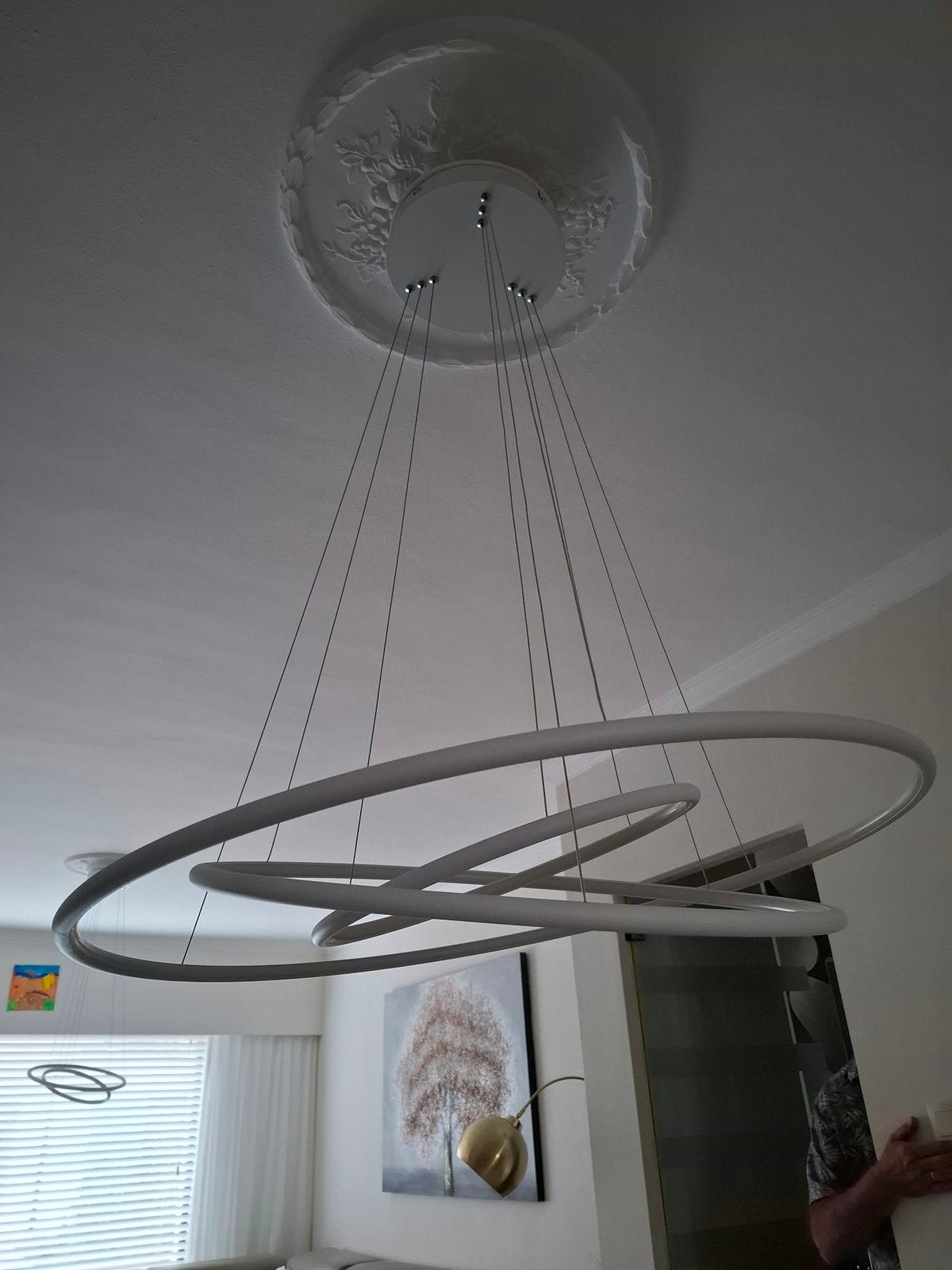 Dimbare verlichting 3 ringen, Huis en Inrichting, Ophalen, Zo goed als nieuw
