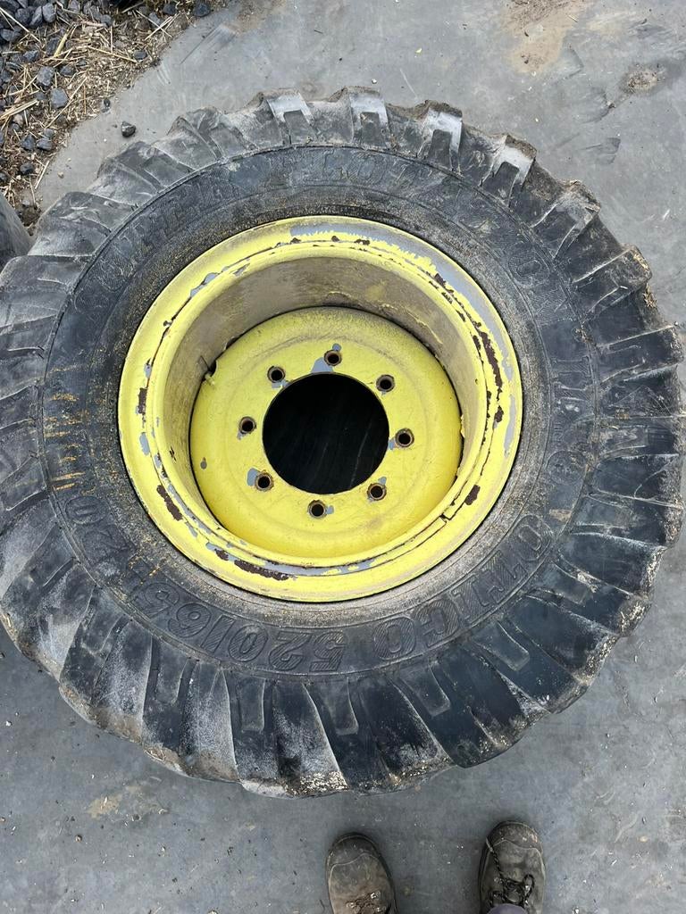 Banden aanhangwagen 520 65 20, Zakelijke goederen, Landbouw | Onderdelen | Banden, Velgen en Assen, Ophalen