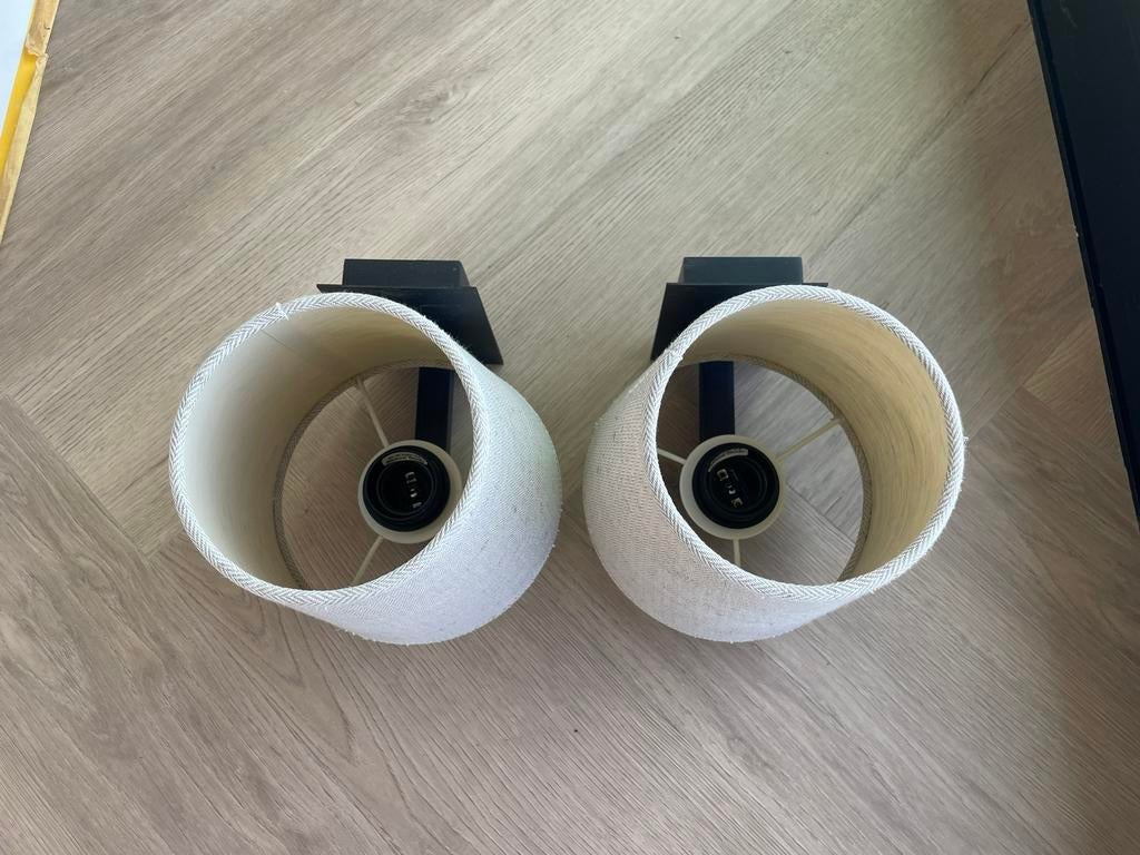 Moderne wandlampen, landelijke stijl, Maison & Meubles, Lampes | Appliques, Enlèvement, Comme neuf