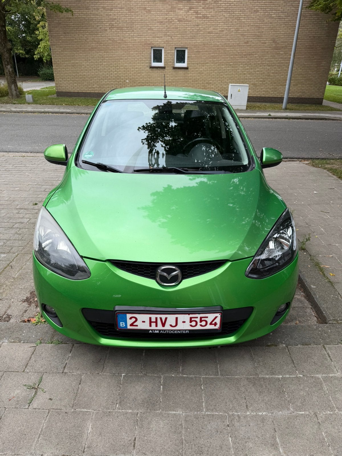 Mazda 2 -2008  Benzine met Airco, Autos, Achat, Boîte manuelle, Noir, 5 portes